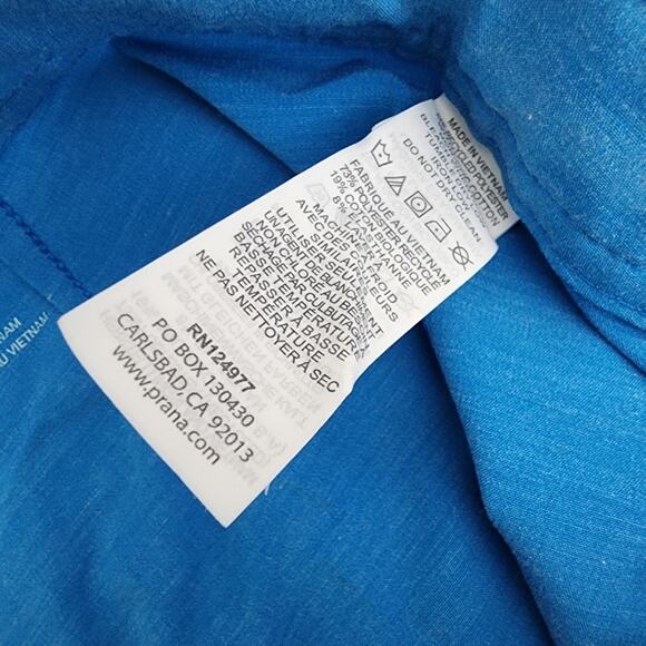 NEW Prana Men's Rock Shock Boardshorts Tide Pool Blue Size 30 - Picture 5 of 11